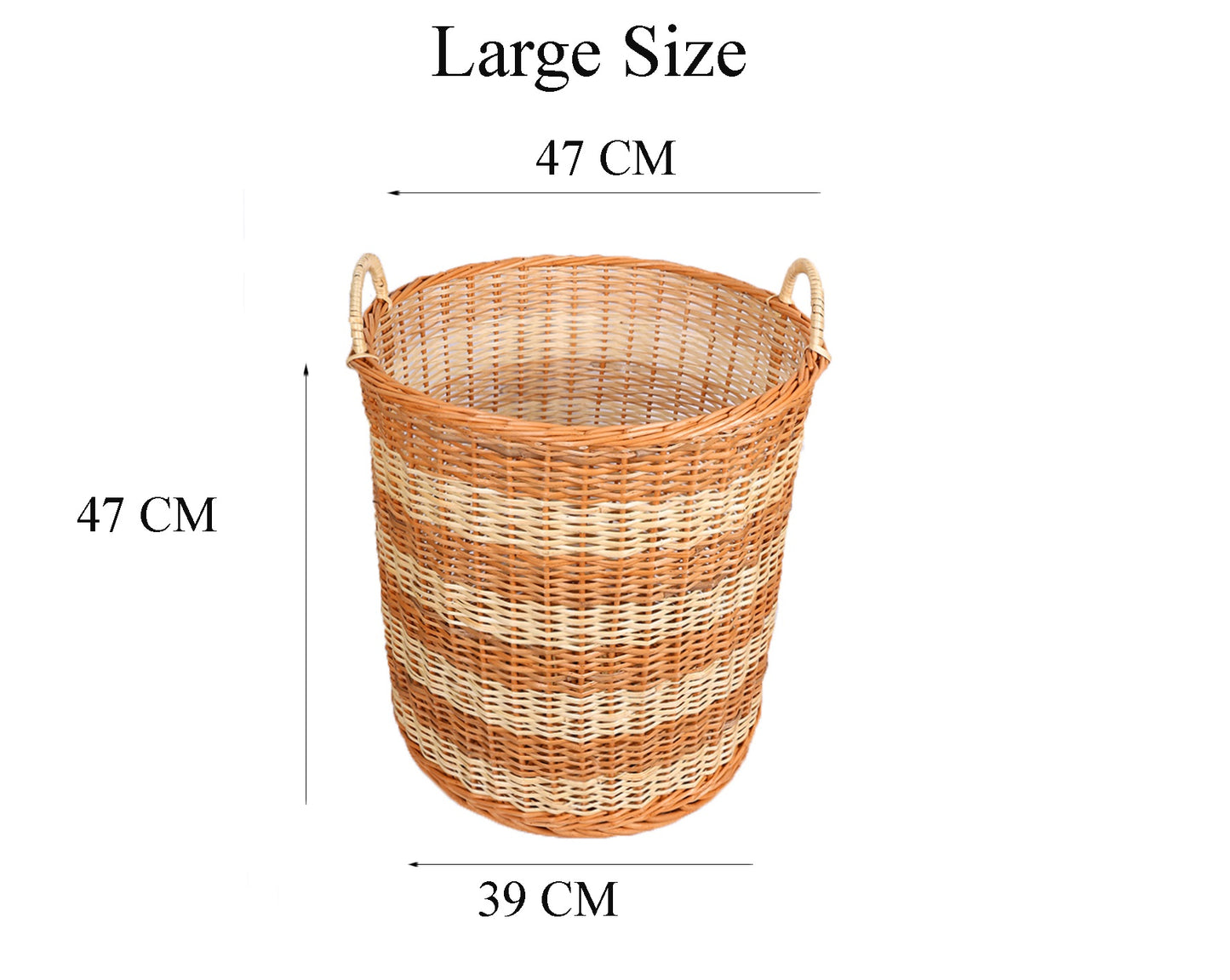 Wicker Laundry Basket