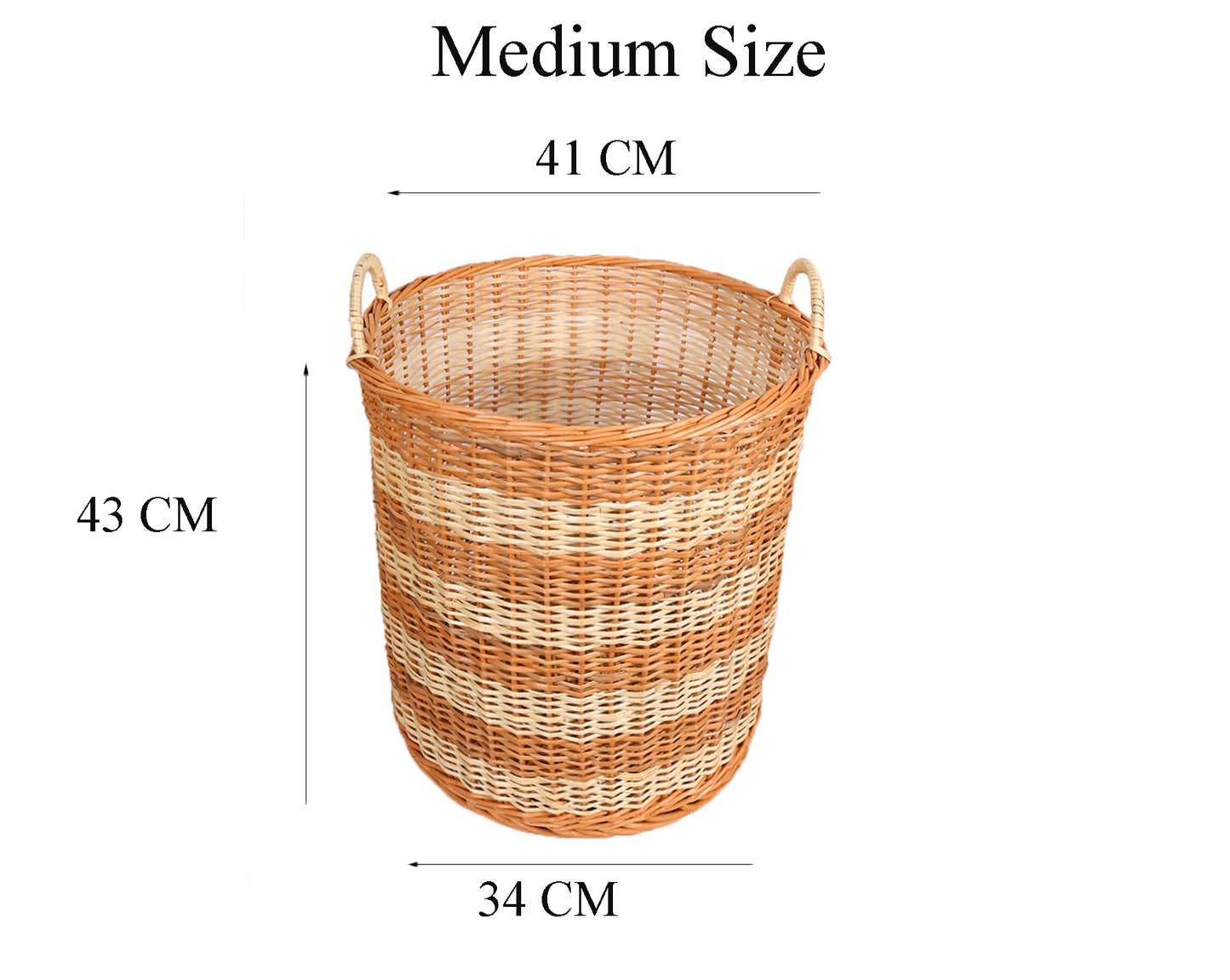 Wicker Laundry Basket