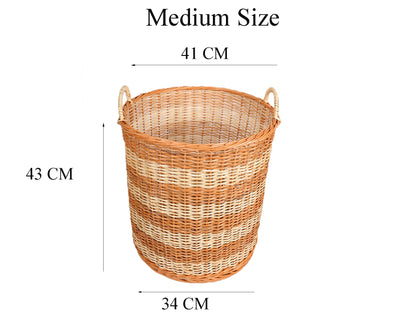Wicker Laundry Basket