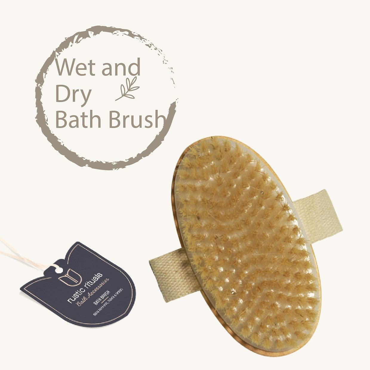 Oval Bath Brush